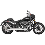 Freedom Performance Upsweeps with End Cap Straight Star Chrome - HD00758