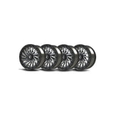 Juego de 4 ruedas Bullite de 14 x 7,0, color bronce/negro, 4/156, 5+2