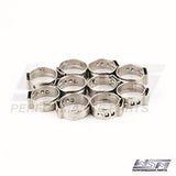 WSM Oetiker Hose Clamp 013.2mm-015.7mm 10 Pack 13-162-40
