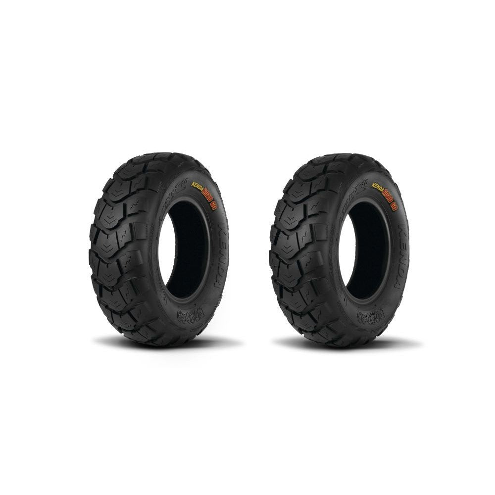 Kenda Set Of Two K572 Road Go Front/Rear Bias Tires (4 Ply) [22x10-10]