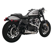 Vance And Hines 2-into-1 Upsweep Exhaust Stainless With Fuelpak FP3
