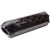 Escape deslizante de fibra de carbono Two Brothers Racing M-2 negro para Suzuki GSR1000 2008-2019 005-3210407V-B
