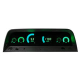 Barra gráfica digital LED Intellitronix BG6002 para camioneta Chevy (1964-1966), color verde