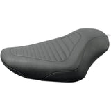 Harley XL1200C Sportster Custom 04-16 Tripper Tuck And Roll Solo Seat by Mustang