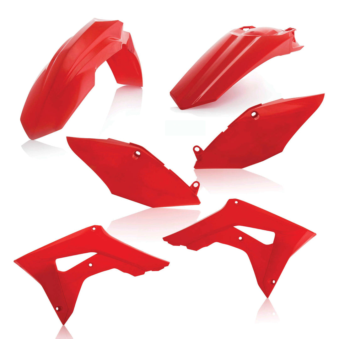 Acerbis Red Standard Plastic Kit for Honda - 2630690227