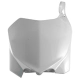 Acerbis White Front Number Plate for Honda - 2141850002