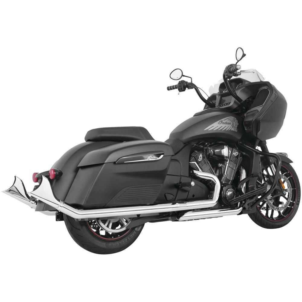 Freedom Performance 2.5" Sharktail Slip-On Exhaust Upsweep Chrome - IN00097