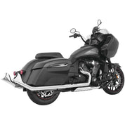Freedom Performance 2.5" Sharktail Slip-On Exhaust Upsweep Chrome - IN00097