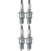 Set of 4 NGK Standard Spark Plugs for Kawasaki MULE 610 2005 Engine 400cc