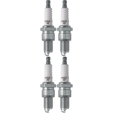 Set of 4 NGK Standard Spark Plugs for Kawasaki MULE 610 2005 Engine 400cc