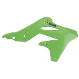 Cubierta del radiador de admisión Cycra Powerflow, verde fluorescente - 1CYC-1865-72F
