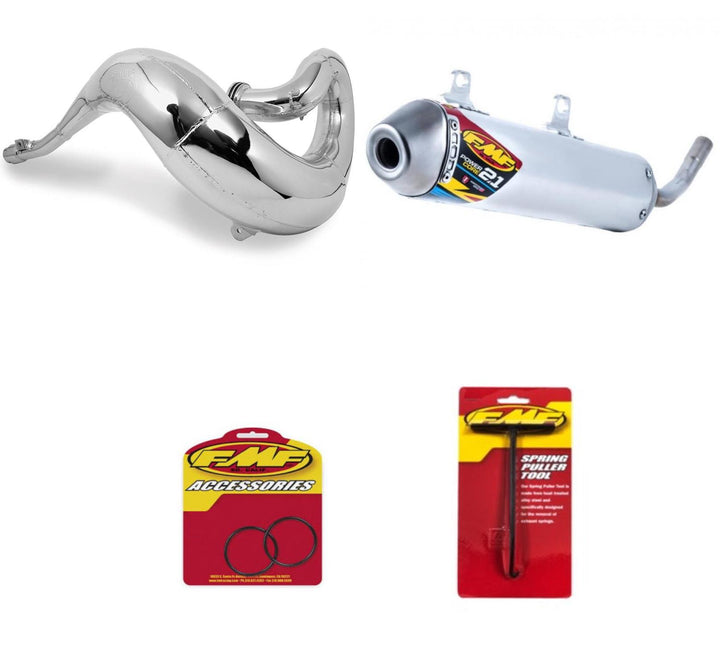 Fatty Exhaust Pipe Alum Powercore Silencer & O-Ring Kit for KTM 300 XC 2011-2014