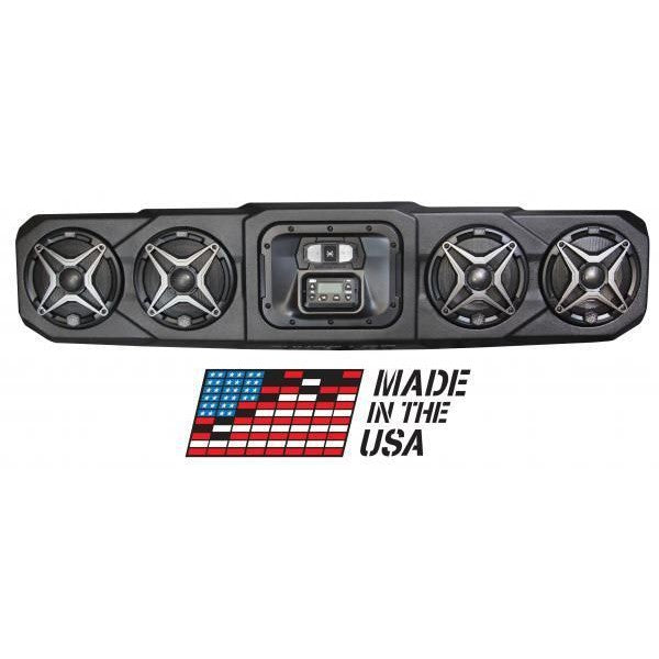 SSV Works Overhead Sound Bar With RCA Harness And AUX/USB Add-On For Can-Am HD10 16-22