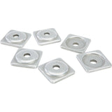Placa de soporte para excavadora cuadrada Woodys de 5/16", paquete de 6 - ASW2-3775-F