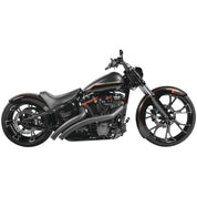 Freedom Performance Radical Radius Crossover Exhaust with Star Tips Black - HD01191