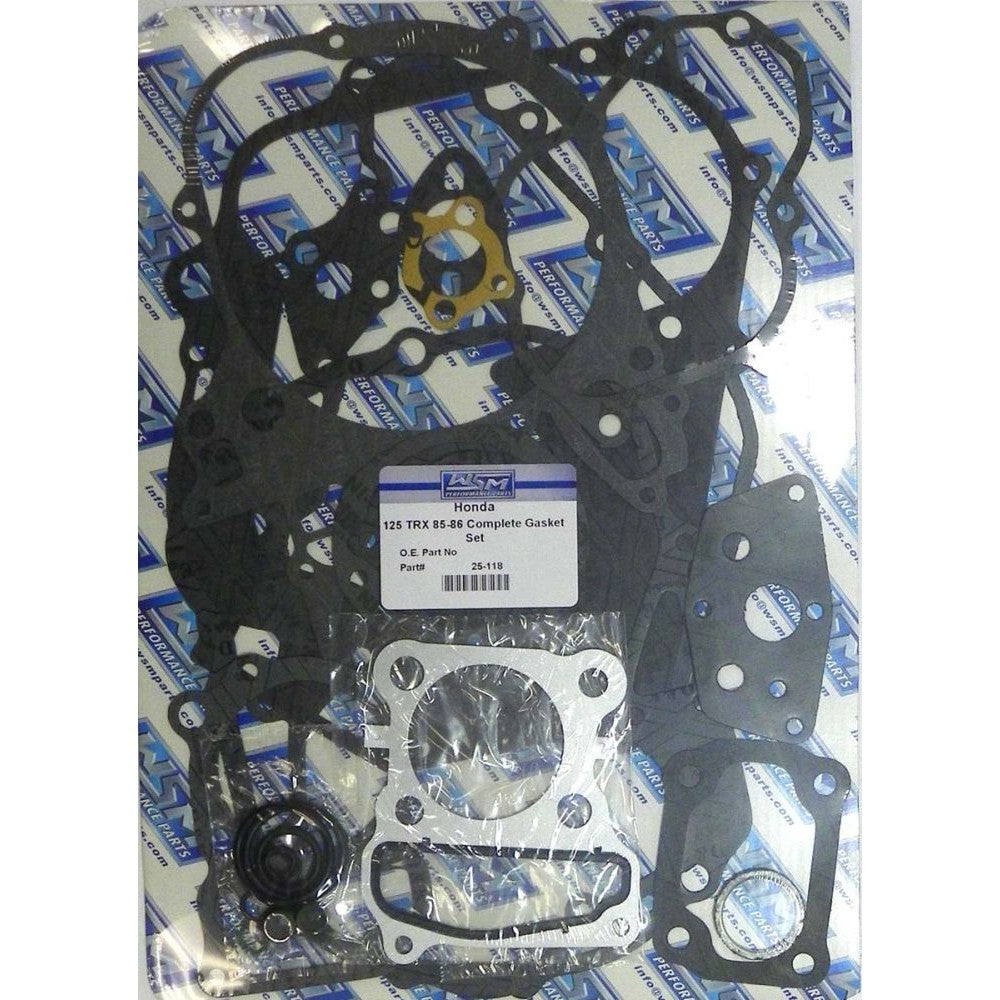 WSM Complete Gasket Kit For Honda 125 TRX 85-86 25-118