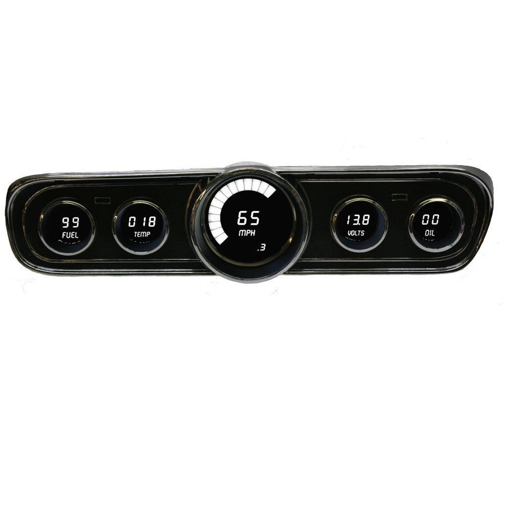 Intellitronix 1965-1966 Ford Mustang LED Digital DP7001 - White
