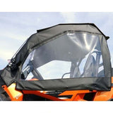 Falcon Ridge Black Canvas Doors With Zipper For CFMOTO ZForce 2019-2022