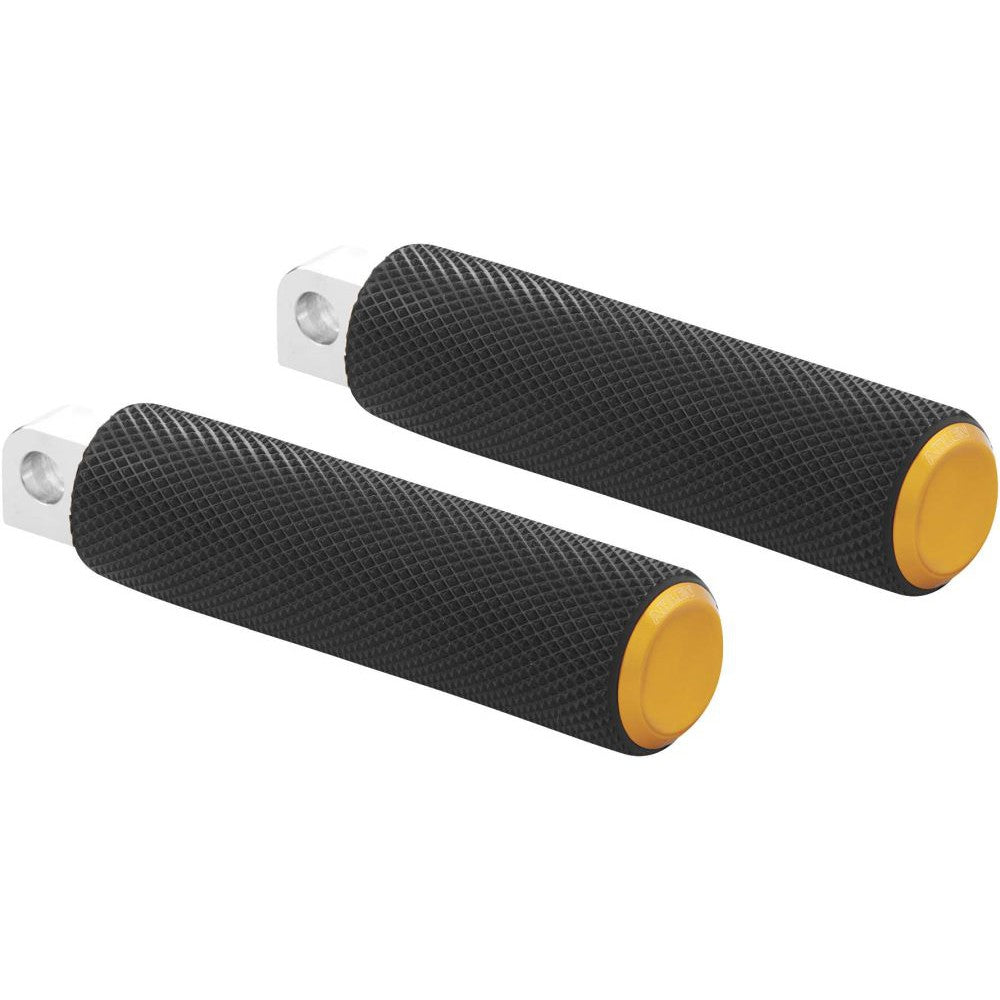 Arlen Ness Knurled Gold Foot Pegs 07-939