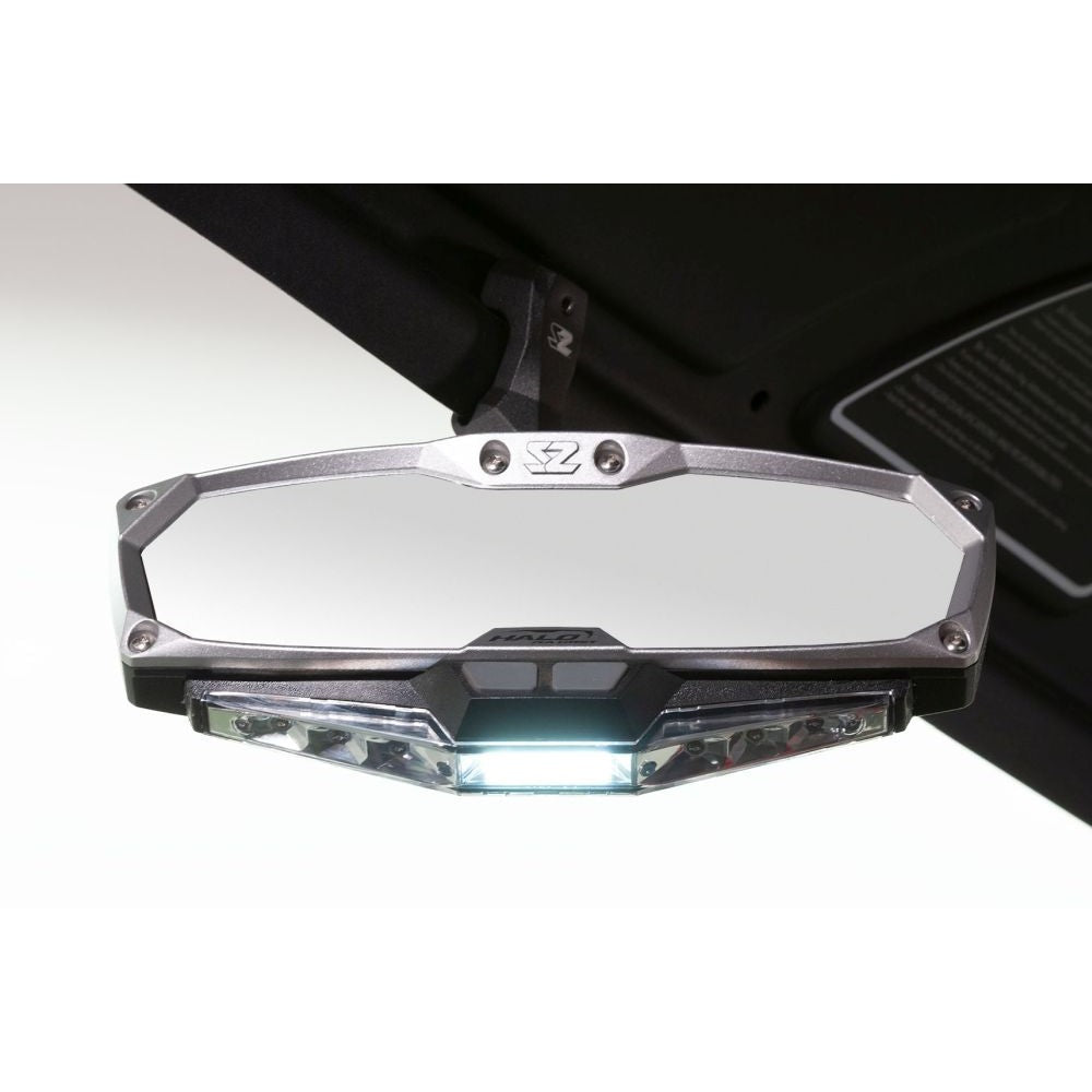 Seizmik Halo-RA LED Rearview Mirror with Cast Aluminum Bezel 56-18021