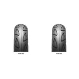 Bridgestone Set Of Two F/R 2.75-10 Hoop B01 Motorcycle Tiress
