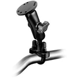 Montaje en riel Ram Mounts de 2,50" con base AMPS redonda y revestimiento de zinc - RAM-B-149Z-202U
