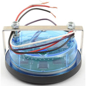 Intellitronix Speedometer Bargraph Memory Programmable Black Bezel - Blue