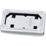 Kuryakyn Nova Side Mount License Plate Frames Black