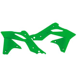 Acerbis Flo Green Radiator Shrouds for Kawasaki - 2386440235