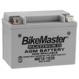 Batería BikeMaster AGM Platinum de 12 V para Honda NC700X/XD DCT ABS (2012-2018), color gris
