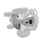 Placa protectora de aluminio Rival Central para Polaris Sportsman 570 2444.7438.1