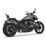 Freedom Performance Combat 2-into-1 Shorty Exhaust Combo Black Black Tip