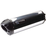 Escape deslizante de aluminio Two Brothers Racing M-2 negro para Suzuki GSR1000 2008-2014 005-3210406V-B