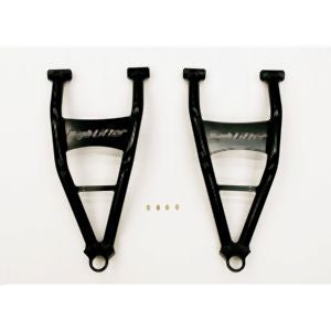 High Lifter Front Lower Satin Black Control Arms For Polaris Models MCFLA-RNG9-B1