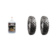 Set of 2 Power Grip V2 Di2039 Radial Rear Tires 27x11R-14 6-ply with Sealant