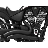 Freedom Performance Sharp Curve Radius Full Exhaust System Black MV00012 Victory