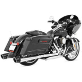 Freedom Performance 4.5" Combat Dresser Slip-On Muffler Chrome/Black - HD00628