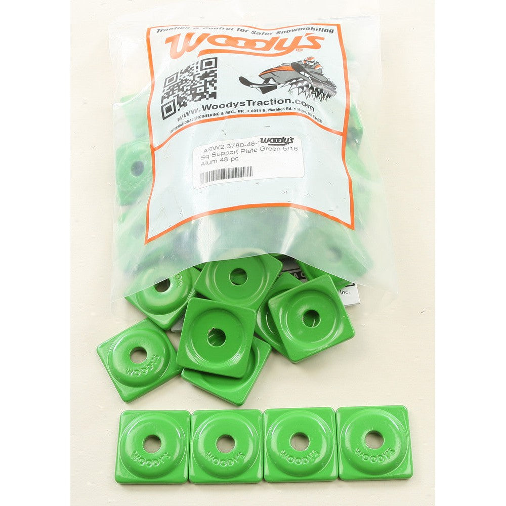 Square Digger Support Plate Green