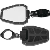 Modquad Bezel Side Mirror 2" Black