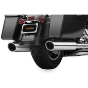 Cobra 909-Twins 4" Slip-on Muffler Chrome - 6106