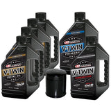 Complete Engine Oil Change Kit V-Twin Synthetic Blend HD Evolution 6 quart 170B