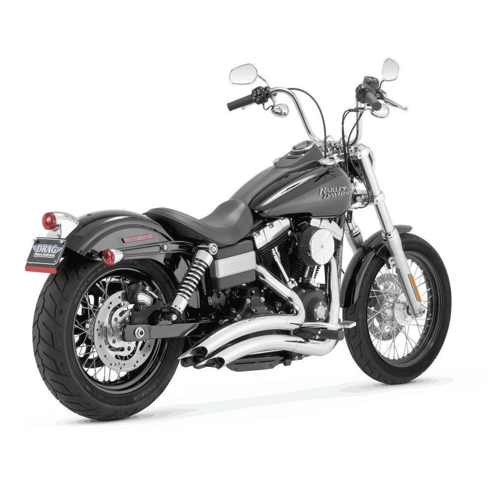 Vance And Hines Big Radius 2-Into-2 Chrome With Fuelpak FP3