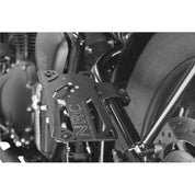 New Rage Cycles Side License Plate Mount Black - BOBBER-SIDE