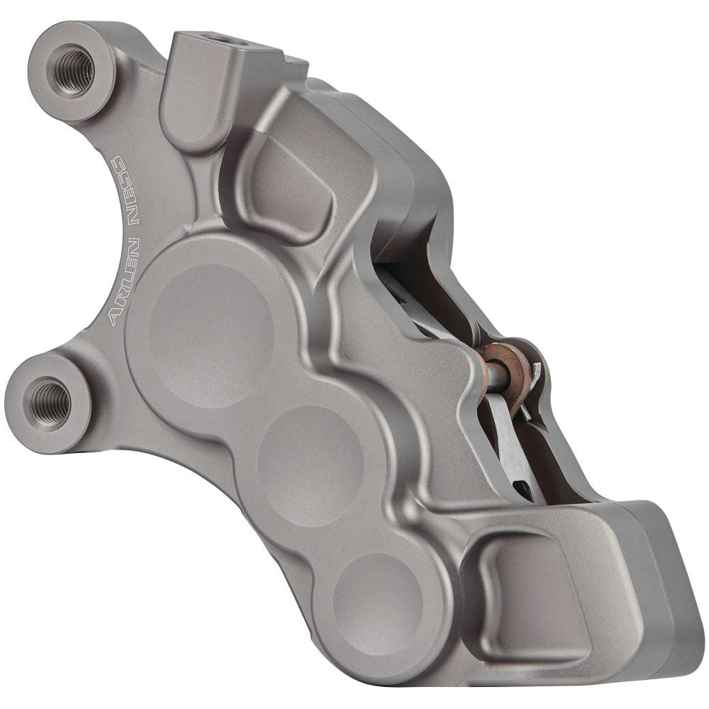 Arlen Ness Titanium 11.8" Left 6 Piston Differential Bore Brake Caliper 02-218
