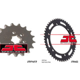 Front & Rear Sprocket Kit for KAWASAKI KMX125 A1-A5,B1-B12 86-03 JT Sprockets