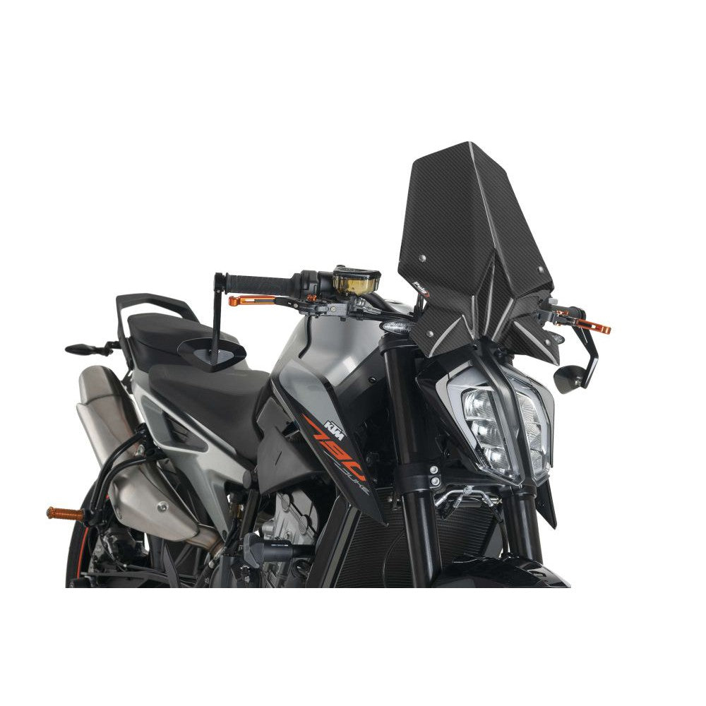 Puig Naked New Generation Windshield Carbon Fiber - 9668C