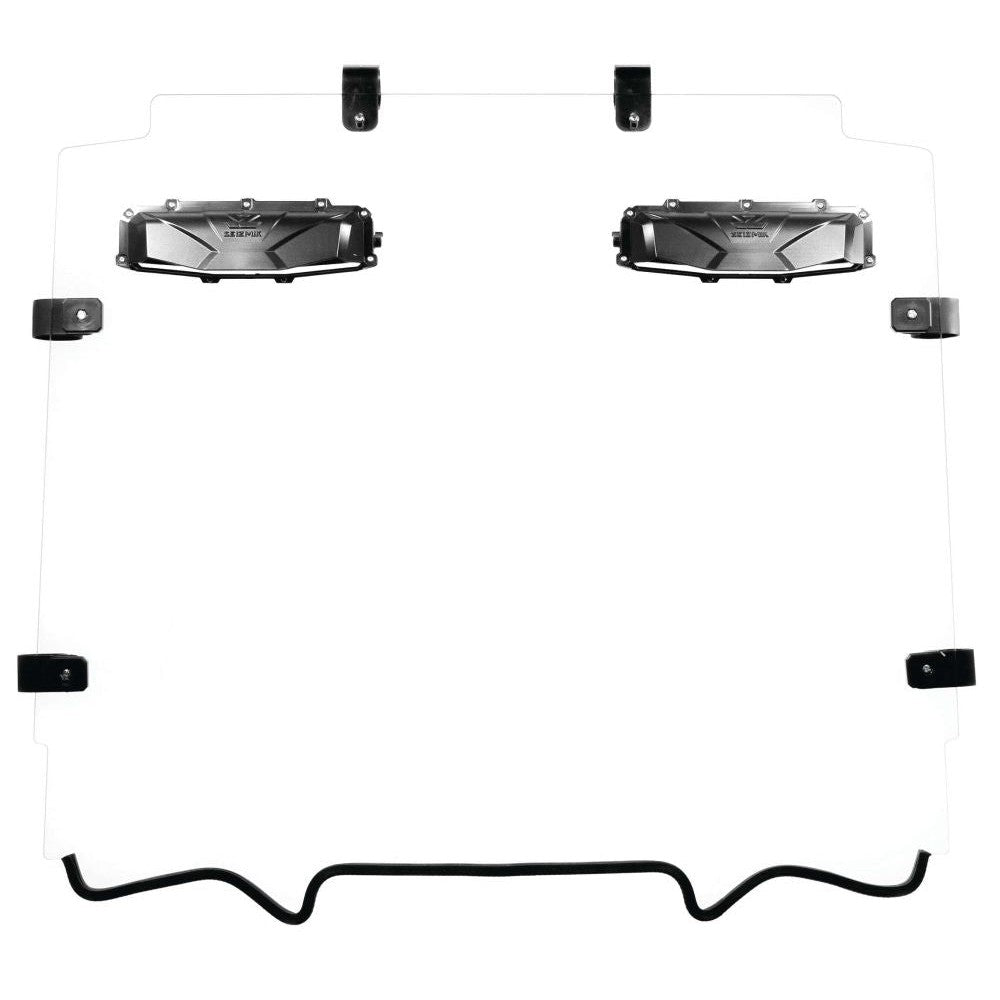 Seizmik Windshield Versa-Vent-Double Sided Hard Coated Polycarbonate 26103