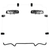 Seizmik Windshield Versa-Vent-Double Sided Hard Coated Polycarbonate 26103