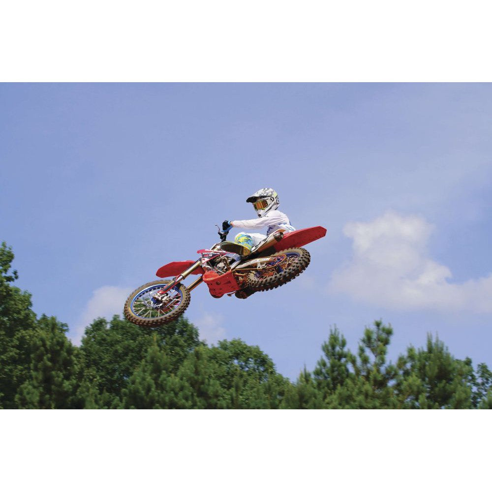 Cycra Full Armor Skid Plate Red - 1CYC-6231-32