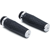 Puños hexagonales Kuryakyn para V-Twin TBW negros